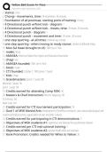 Yellow Belt Exam A&plus; Pass Exam Questions and Answers 100&percnt; Pass &vert;Already Graded A&plus;&vert; Verified and Updated &vert;Actual 2025&sol;2026 Cheat Sheet