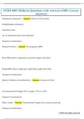 NURS 6001 Midterm Questions with Answers &lpar;100&percnt; Correct  Answers&rpar; 