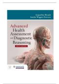 TEST BANK FOR Advanced Health Assessment and Diagnostic Reasoning 5th Edition by Jacqueline Rhoads &comma; Sandra Wiggins Petersen ISBN&colon;978-1284295306 ALL CHAPTERS COVERED YOUR ULTIMATE GUIDE 100&percnt; VERIFIED A&plus; GRADE ASSURED&excl;&excl;&excl;&excl;&excl; NEW LATEST UPDATE&excl;&excl;&excl;&excl;&excl;&excl;&excl;&excl;
