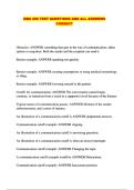 DMS 206 TEST QUESTIONS AND ALL ANSWERS CORRECT