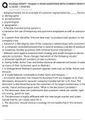 Strategic MGMT - Chapter 4 EXAM QUESTIONS WITH CORRECT MARKING SCHEME &vert; VERIFIED