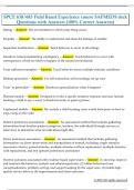 SPCE 638&sol;683 Field Based Experience course SAFMEDS deck  Questions with Answers &lpar;100&percnt; Correct Answers&rpar; 