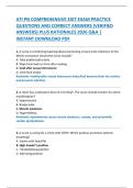 ATI PN COMPREHENSIVE EXIT EXAM PRACTICE  QUESTIONS AND CORRECT ANSWERS &lpar;VERIFIED  ANSWERS&rpar; PLUS RATIONALES 2026 Q&A &vert;  INSTANT DOWNLOAD PDF 