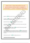 PPD UNIT 2 TEST REVIEW EXAM QUESTIONS WITH 100&percnt; CORRECT ANSWERS &vert; LATEST VERSION 2025&sol;2026&period;