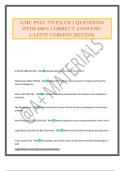 GMU PSYC 375 EXAM 1 QUESTIONS WITH 100&percnt; CORRECT ANSWERS &vert; LATEST VERSION 2025&sol;2026&period;