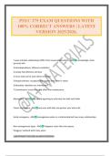 PSYC 375 EXAM QUESTIONS WITH 100&percnt; CORRECT ANSWERS &vert; LATEST VERSION 2025&sol;2026&period;