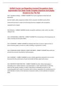 Suffolk County Law Regarding Licensed Occupations Home Improvement Test Study Guide Complete Questions And Quality Answers &vert;&vert; Ace The Test &vert;&vert;2026&sol;27