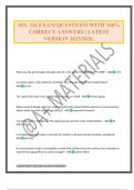 SFL 334 EXAM QUESTIONS WITH 100&percnt; CORRECT ANSWERS &vert; LATEST VERSION 2025&sol;2026&period;