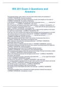 WX 201 Exam 3 Questions and Answers