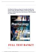 Lilley's Pharmacology For Canadian Health Care Practice 5th Edition; By Kara Sealock & Cydnee Seneviratne| All Chapters 1-58 Full Covered| Original| Verified| Latest Edition| Rated A+| TB