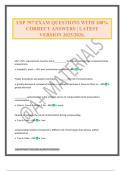 USP 797 EXAM QUESTIONS WITH 100&percnt; CORRECT ANSWERS &vert; LATEST VERSION 2025&sol;2026&period;