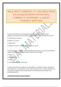 WGU D317 COMPTIA A&plus; 1101 PRACTICE EXAM QUESTIONS WITH 100&percnt; CORRECT ANSWERS &vert; LATEST VERSION 2025&sol;2026&period;