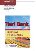 Nursing Informatics and the Foundation of Knowledge &lpar;4th Edition&rpar; &ndash; Dee McGonigle & Kathleen Mastrian &ndash; Complete Test Bank