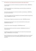 HEP 3400 Exam 3 Stress Management Final Exam Questions With Complete Solutions