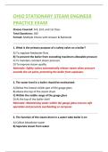 BUNDLE FOR Ohio Stationary Steam Engineer &ndash; 1ST 2nd AND 3RD  Class Practice Exam Questions And Correct Answers &lpar;Verified Answers&rpar; Plus Rationales 2026 Q&A &vert; Instant Download Pdf