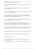 HS 3400 Midterm Questions With Complete Solutions