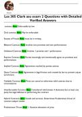 Les 305 Clark asu exam 2 Questions with Detailed  Verified Answers