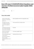 Econ 231 exam 3 COMPLETE EXAM Questions and Answers &lpar;Verified Answers&rpar; &lpar;Latest Update 2025&rpar; UPDATE&excl;&excl;