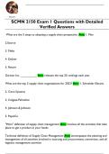 SCMN 2150 Exam 1 Questions with Detailed  Verified Answers 