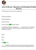 scmn 2150 test 1 Questions with Detailed Verified  Answers