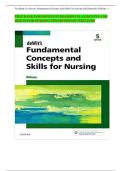 Test Bank for deWit&rsquo;s Fundamental Concepts and Skills for Nursing 5th Edition by Patricia A&period; Williams &lpar;ISBN-13&colon; &lrm;978-0323396219&rpar; &vert; 2025&sol;2026 Latest Update