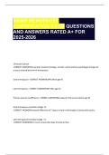 NAMS MENOPAUSE CERTIFICATION EXAM QUESTIONS AND ANSWERS RATED A&plus; FOR 2025-2026