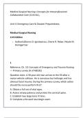 Medical-Surgical Nursing Test Bank &mdash; Ignatavicius 11th Edition &vert; NCLEX Review&sol;HESI-Style Qs per Chapter&comma; Verified Rationales & Clinical Judgment