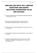 SWM DEQ 2025 WITH 100- VERIFIED QUESTIONS AND EXPERT SOLUTIONS GUARANTEED VALUE AND SUCCESS&period; 