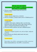 FINAL EXAM NR574  QUESTIONS WITH CORRECT VERIFIED ANSWERS &vert;  100&percnt; PASS &lpar;A&plus; CERTIFIED&rpar; 
