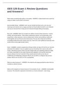 GES 120 Exam 1 Review Questions and Answers