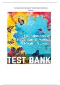 Test Bank for Varcarolis&colon; Foundations of Psychiatric-Mental Health Nursing&comma; 9th Edition by Margaret Jordan Halter &ndash; All Chapters &lpar;1&ndash;36&rpar;