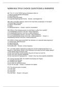 NARM MULTIPLE CHOICE QUESTIONS & ANSWERS