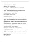 NARM EXAM STUDY GUIDE
