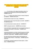 IVCA HIGH-QUALITY EXAM QUESTIONS AND VERIFIED ANSWERS WITH A PROMISE OF EXAMINATION SUCCESS