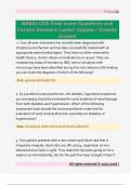 NR667 CEA Final exam Questions and  Correct Answers&sol; Latest Update &sol; Already  Graded
