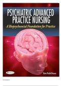 Psychiatric Advanced Practice Nursing&colon; A Biopsychosocial Foundation for Practice &lpar;1st Edition&rpar; by Elizabeth M&period; Varcarolis & Elizabeth W&period; Perese &vert; Complete Test Bank