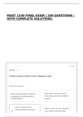 MAST 1100 FINAL EXAM &vert; 100 QUESTIONS &vert; WITH COMPLETE SOLUTIONS&period;