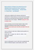 Maternal Newborn ATI Mastery Exam Most Recent Exam  2025&vert;2026 Actual Comprehensive Exam  Questions &                   Correct Answers  &lpar;Verified Answers&rpar; &vert;   Already Graded                        A&plus; &vert; Newest Exam   &vert; Just Released&excl;&excl; 