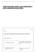 PHAR 370 FINAL EXAM &vert; 683 QUESTIONS &vert; WITH COMPLETE SOLUTIONS&period;