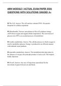 68W MODULE 1 ACTUAL EXAM PAPER 2026 QUESTIONS WITH SOLUTIONS GRADED A&plus;