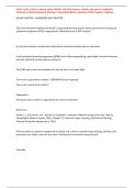 NRSG 3420&colon; EXAM 3 &lpar;Renal&semi; Shock MODS&semi; ER MCI Disaster&semi; Hinkle&colon; Brunner & Suddarth's Textbook of Medical-Surgical Nursing&comma; Fourteenth Edition&rpar; Questions With Complete Solutions