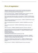 PIL A&comma; B legislation Questions and Answers Best rated A&plus; Guaranteed Success Latest Update