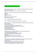 ASU NUR 352 Exam 1  Questions With 100&percnt; Correct Answers&excl;&excl;