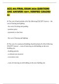 ACG 3113 FINAL EXAM 2026 QUESTIONS AND ANSWERS 100&percnt; VERIFIED GRADED A&plus;