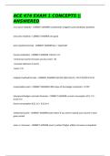 ACE 474 EXAM 1 CONCEPTS &vert;&vert; ANSWERED 