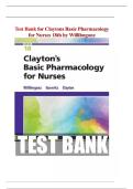 Test Bank for Clayton&rsquo;s Basic Pharmacology for Nurses 18th Edition by Michelle J&period; Willihnganz & Samuel L&period; Gurevitz &vert; Questions and Answers &lpar;Graded A&plus;&rpar;