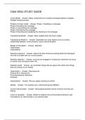 C464 WGU STUDY GUIDE