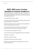 ANSC 2053 exam 3 review  Questions & Answers Graded A&plus;