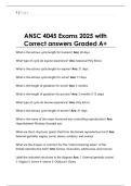 ANSC 4045 Exams 2025 with  Correct answers Graded A&plus; 