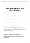 Ansc 4043 final Exam 100&percnt;  Solved Graded A&plus;